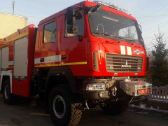 У Рокитному отримали сучасний пожежний автомобіль