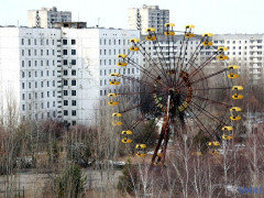 У Баришівській громаді просто неба демонструють фільми про Чорнобиль (ФОТО)