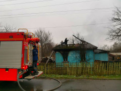 На Бородянщині пожежа забрала у жінки життя