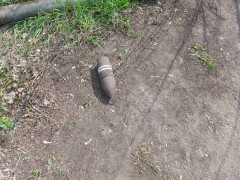 У Яготині знайшли снаряди та міни з Другої Світової (ФОТО)