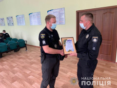 Поліцейським Фастівщини вручили подяки за врятоване життя (ФОТО)