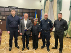 Андрію Нєбитову присвоїли почесну відзнаку за розвиток правоохоронної системи на Київщині (ФОТО)