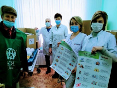 В Яготині лікарні подарували два кисневі концентратори