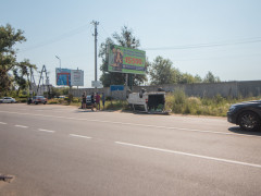 У Вишневому іномарка на швидкості з’їхала з дороги та перевернулася (ФОТО, ВІДЕО) 