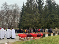 У селі під Києвом перепоховали останки солдатів Другої світової