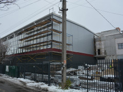 У Миронівці продовжується зведення фізкультурно-оздоровчого комплексу (ФОТО)