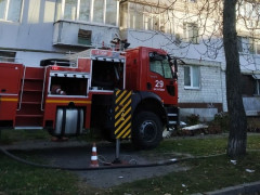 У пожежі в житловому будинку Фастова постраждали дві людини (ВІДЕО)
