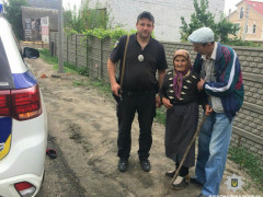 Під Києвом поліцейські розшукали 90-річну бабусю (ФОТО)