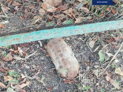 Мешканець Білої Церкви натрапив на вибухівку часів минулих війн (ФОТО)