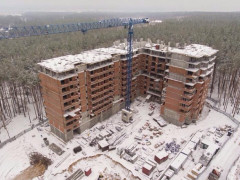Новобудови Київщини: черговий ірпінський довгобуд ЖК "Sherwood Park"