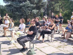 У Славутичі для студентів-архітекторів стартував Міжнародний семінар "SESAM 2021 Poliklinika"