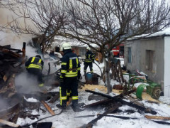 У Переяслав-Хмельницькому районі згорів будинок
