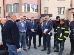 Очільник КОДА пообіцяв погорільцям із Софіївської Борщагівки тимчасове житло (ФОТО)