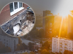У Святопетрівському мешканці новобудови стурбовані тим, що вона може тріснути