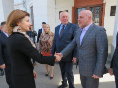  До Білої Церкви із робочим візитом приїхала дружина Президента України Марина Порошенко (ФОТО)