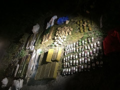 У лісосмузі під Борисполем СБУшники знайшли схрон боєприпасів (ФОТО, ВІДЕО)