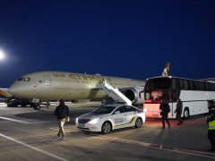 До "Борисполя" прибув гуманітарний рейс з ОАЕ 