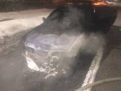 У Києво-Святошинському районі горів автомобіль