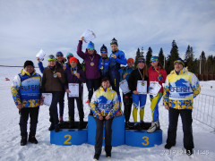 Збірна Київщини виборола бронзу на чемпіонаті України з лижних гонок (ФОТО)