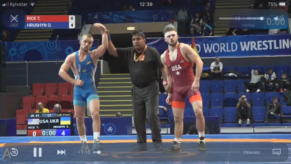 Білоцерківець став третім на Чемпіонаті світу з боротьби