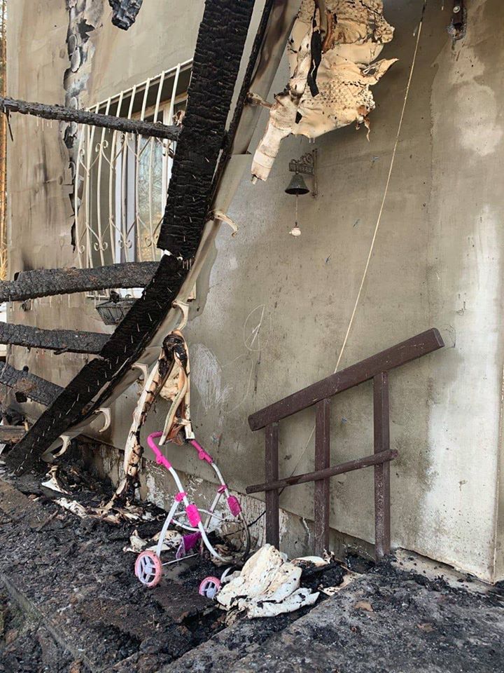 У Білій Церкві у ветерана АТО повністю згорів будинок