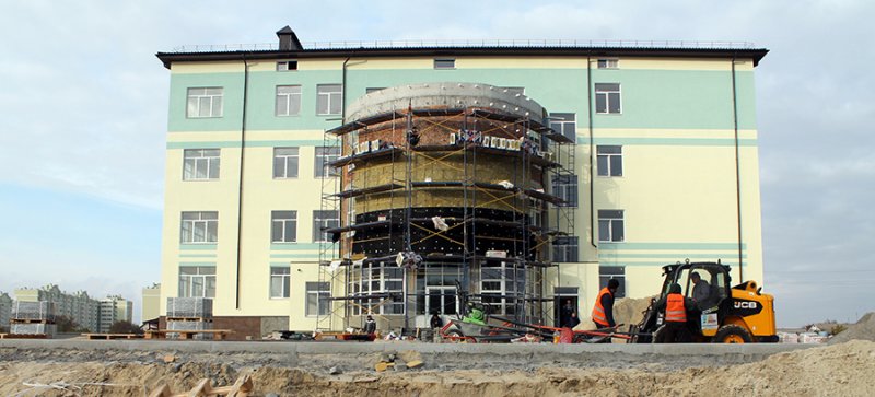 У Борисполі будівництво Академічного ліцею майже завершено (ФОТО)