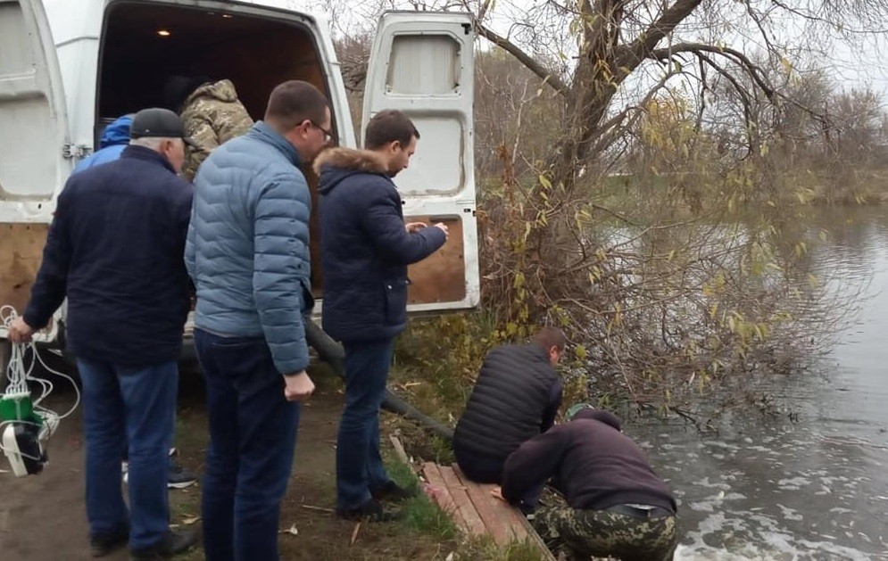 У Миронівці продовжують покращувати екосистему водойм (ФОТО)