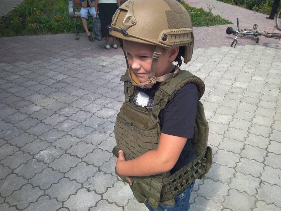 У Сквирі відбулася виставка поліцейської спецтехніки