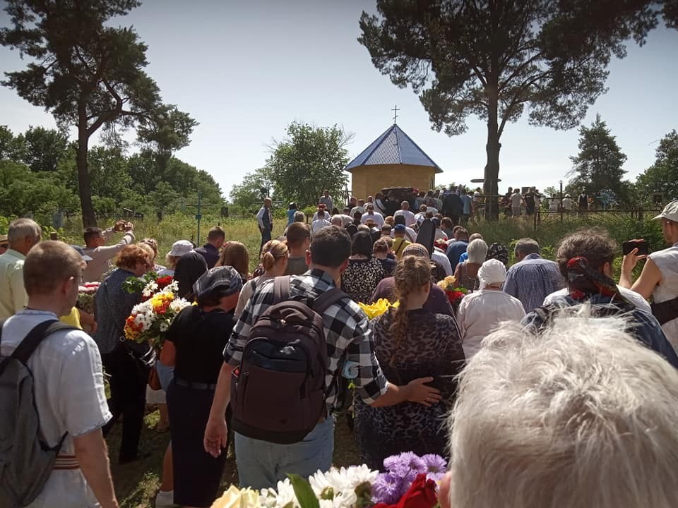 На Богуславщині в останню путь провели видатного кобзаря Тараса Силенка (ФОТО)
