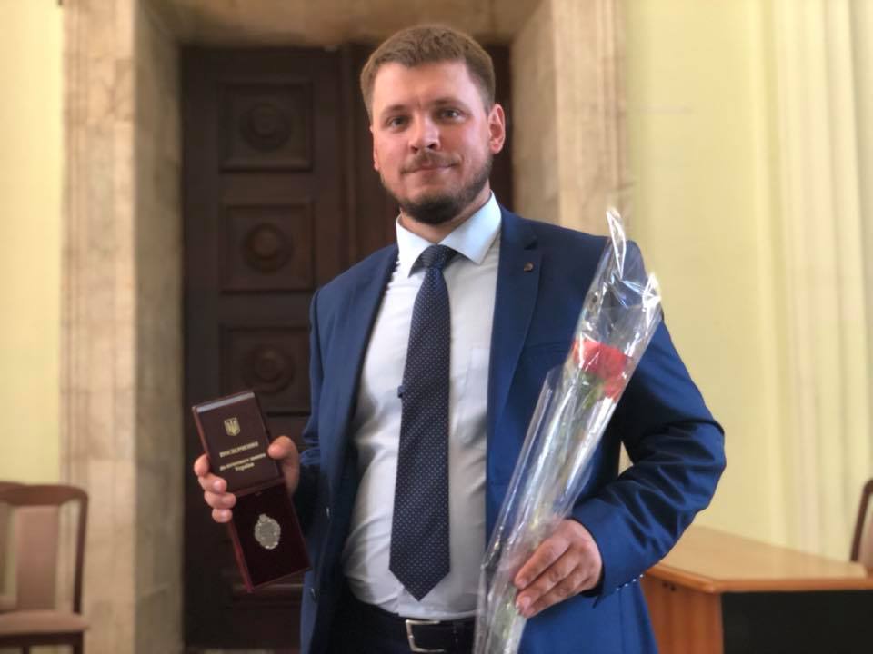 Кличко вручив відзнаку депутату Київоблради Титикалу (ФОТО)