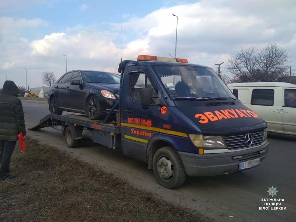 Правоохоронці затримали жителя Білої Церкви, який катався на іномарці у нетверезому стані (ФОТО)