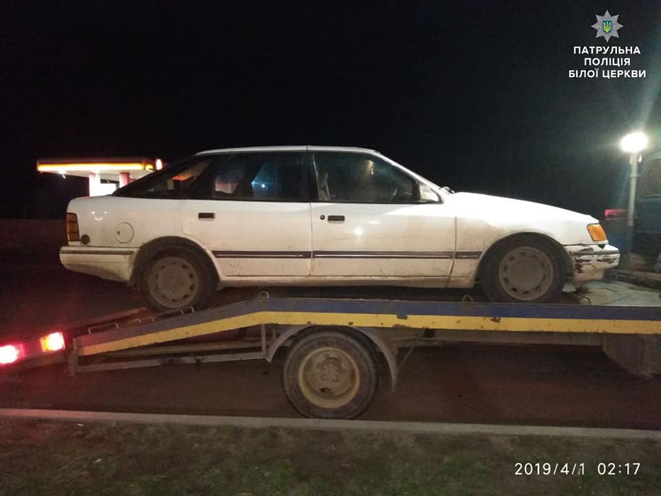 У Білій Церкві за два дні патрульні спіймали п'ятьох нетверезих водіїв (ФОТО)