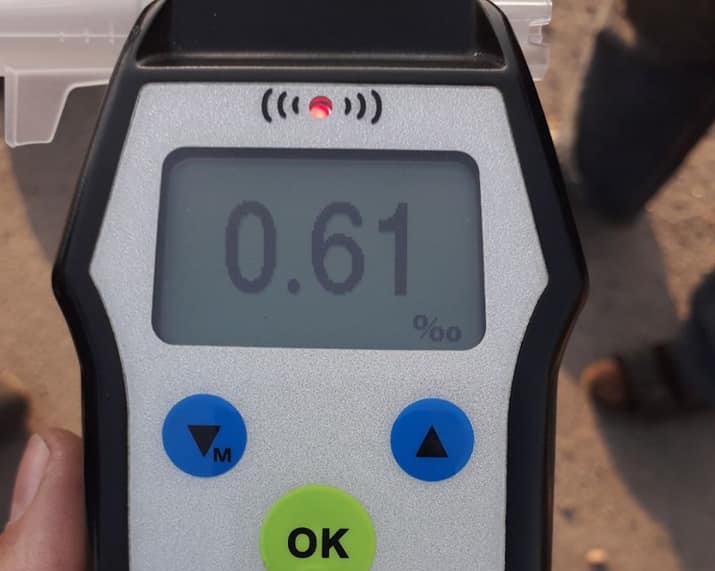 На Білоцерківщині зупинили нетверезого водія, який ледь не погубив життя своїх доньок (ФОТО)