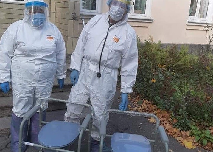 Влада Білої Церкви видала закуплене волонтерами медобладання за бюджетне