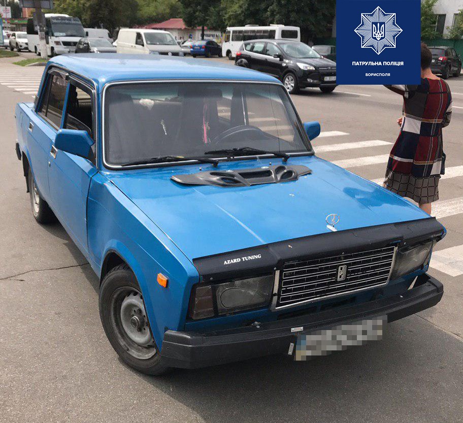 У Борисполі спіймали молодика, який катався на автомобілі у стані алкогольного сп’яніння
