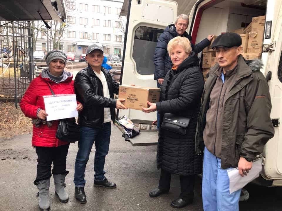 Ірпінські медзаклади отримали благодійну допомогу від японської компанії "Saraya" (ФОТО)