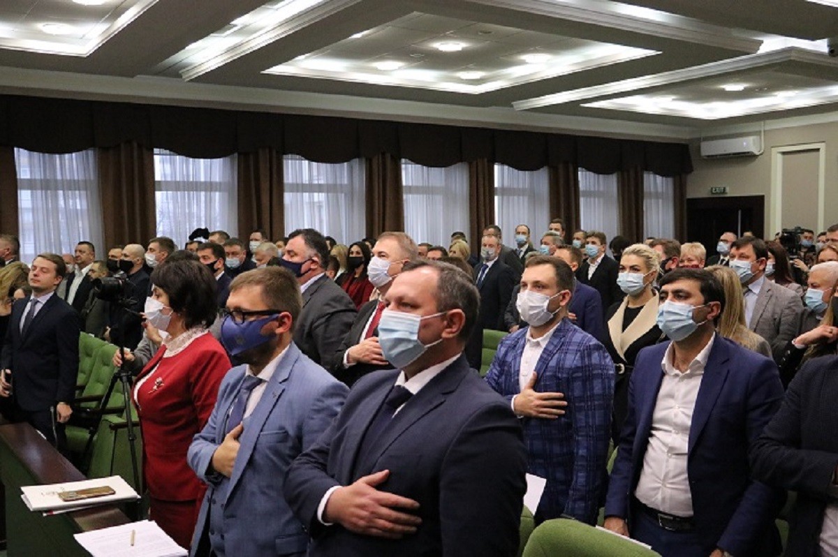 Сьогодні відбулося перше пленарне засідання Київської обласної ради VIII скликання (ФОТО, ВІДЕО)