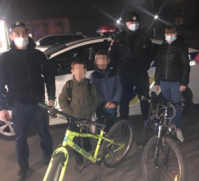 У Вишгородському районі розшукали маленьких мандрівників