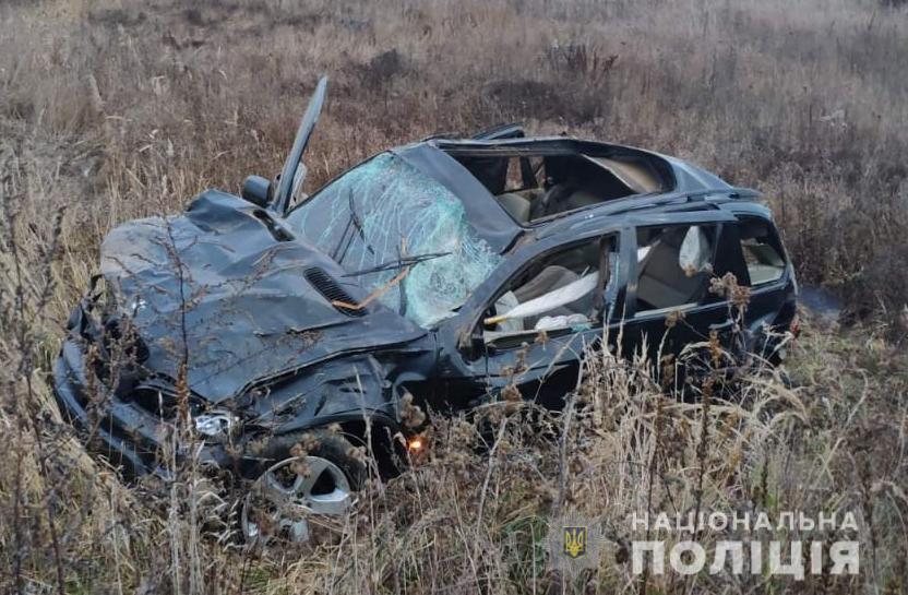 У Макарівському районі жінка розбила автівку та сама опинилась у лікарні