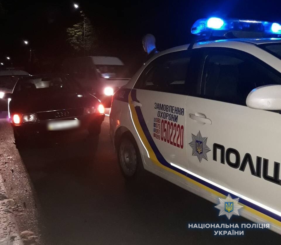 На Васильківщині поліція затримала п’яного водія "Audi"