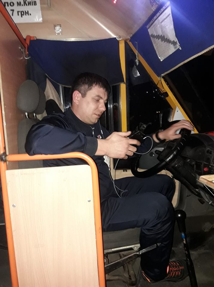 У Боярці провчили водія маршрутки за перевищення швидкості (ВІДЕО)