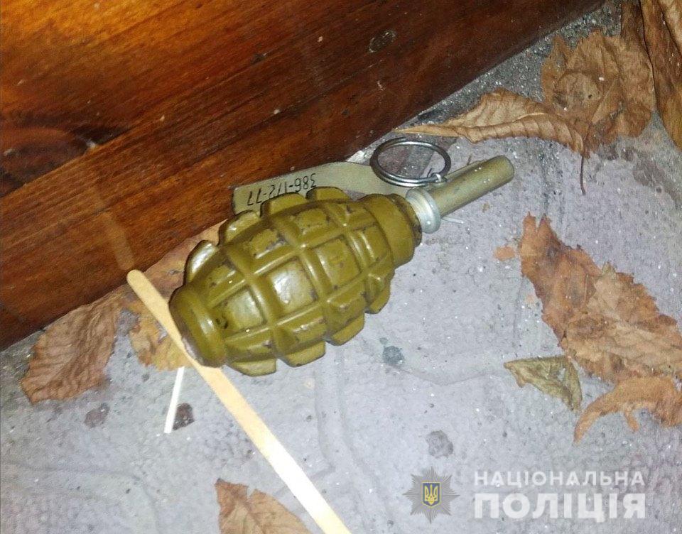 На Фастівщині молодик прийшов до клубу з гранатою у кишені
