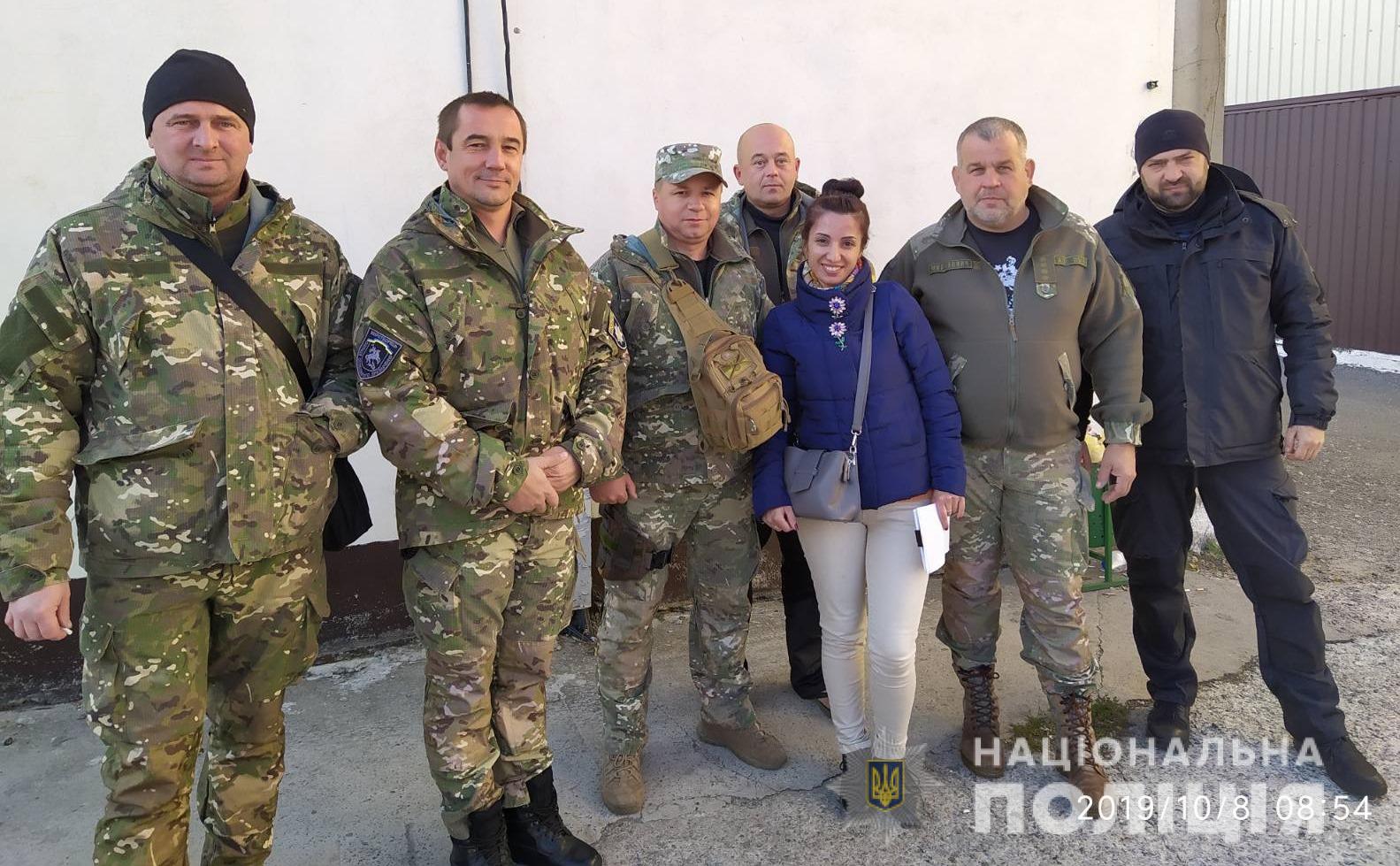 Бійці батальйону поліції повернулись із території ООС