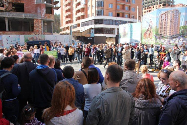 В Ірпені ошукані інвестори Вишнякова вийдуть на акцію протесту