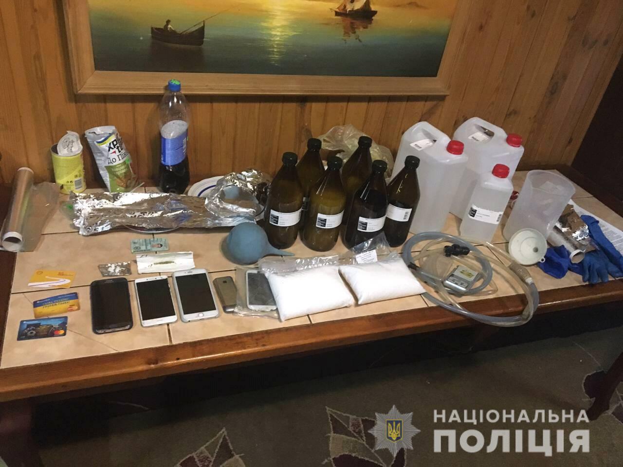 У Макарівському районі чоловік організував "підприємство" з виготовлення амфетаміну (ФОТО)