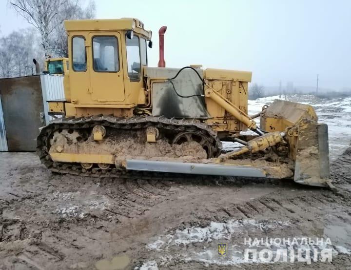 У Баришівському районі зупинили незаконний видобуток піску (ФОТО)