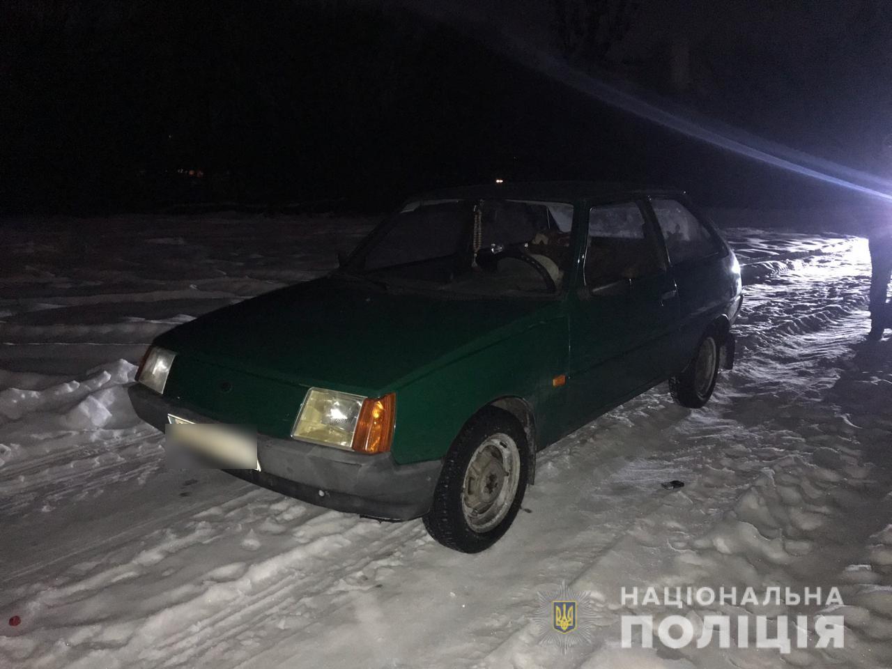На Макарівщині група неповнолітніх викрала авто (ФОТО)