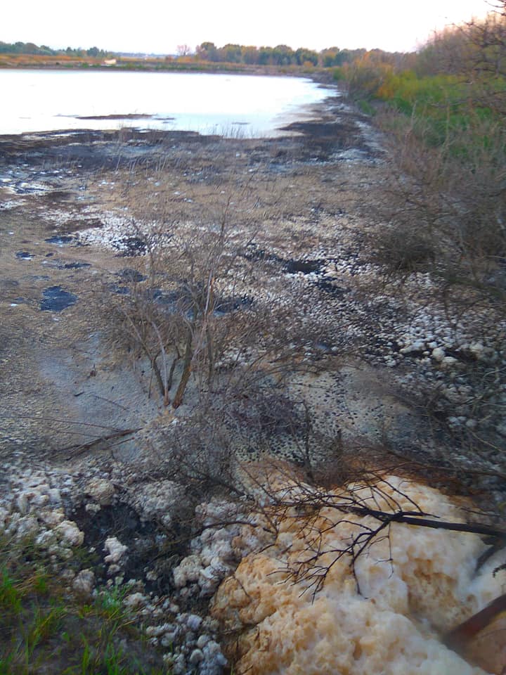 Активісти показали масштаби екологічного лиха в Узині (ФОТО)