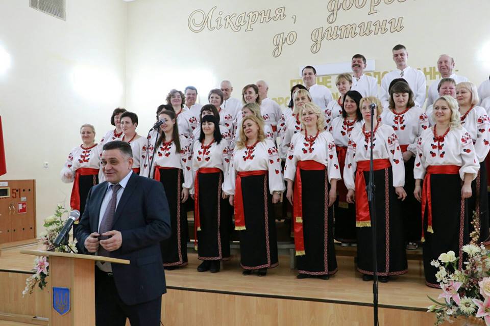 У Білій Церкві голова КОДА вручив відзнаки працівникам дитячої лікарні (ФОТО)