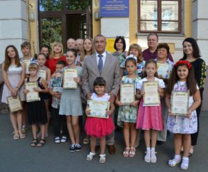 На Київщині ГУ ПФУ привітало переможців конкурсу дитячої творчості